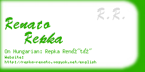 renato repka business card